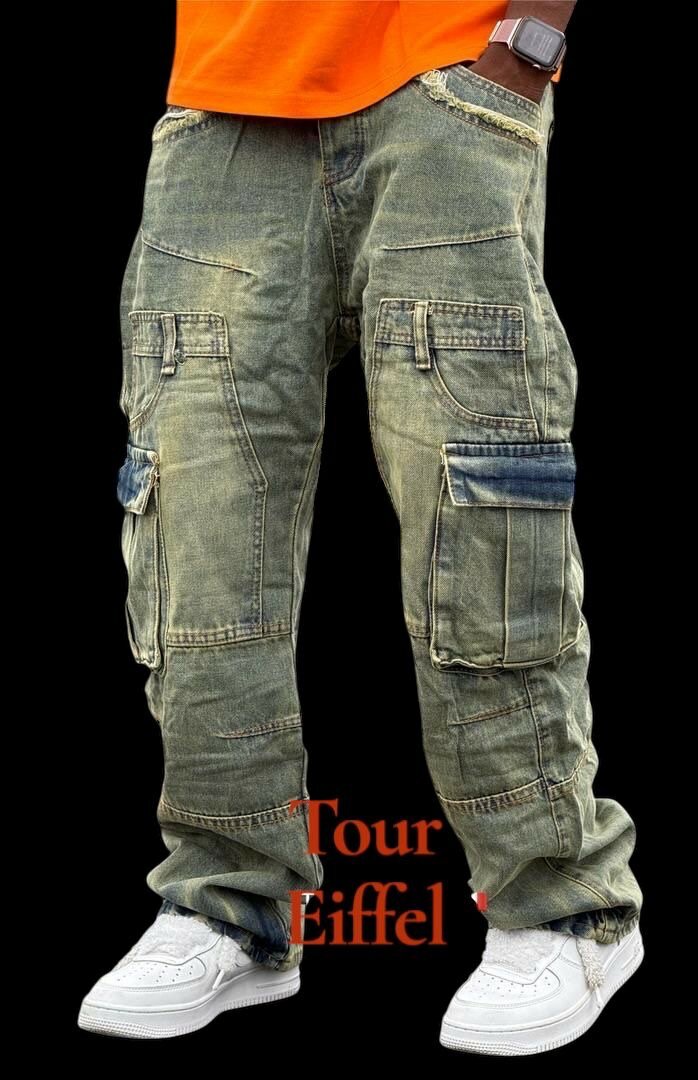Pantalons cargo Tour Eiffel