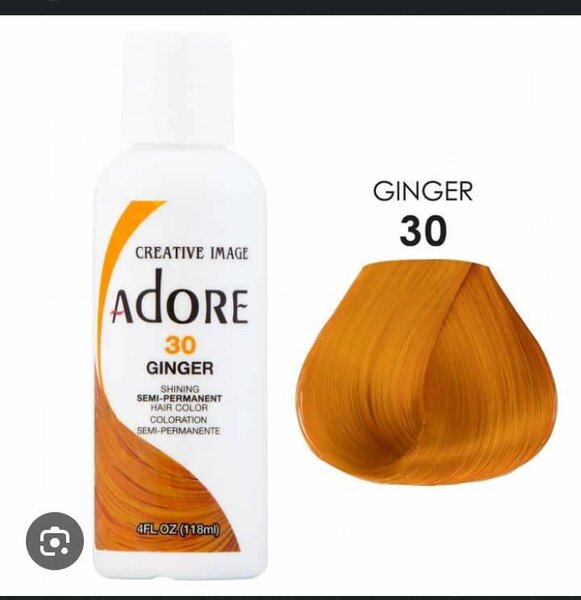 Coloration Semi-Permanente Gingembre