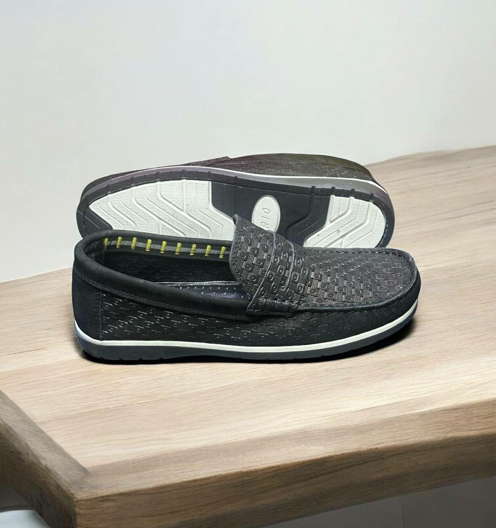 Mocassins élégants en cuir homme