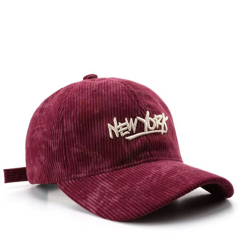Casquette en velours New York