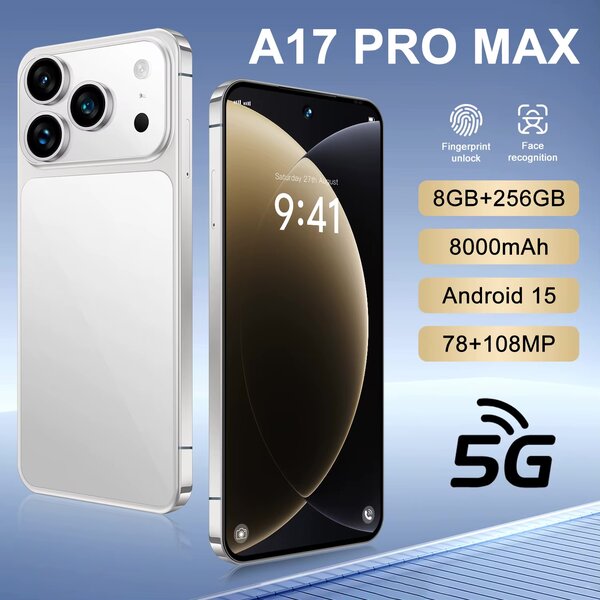 Smartphone 5G A17 Pro Max