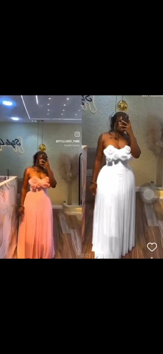 Robe longue soirée élégante