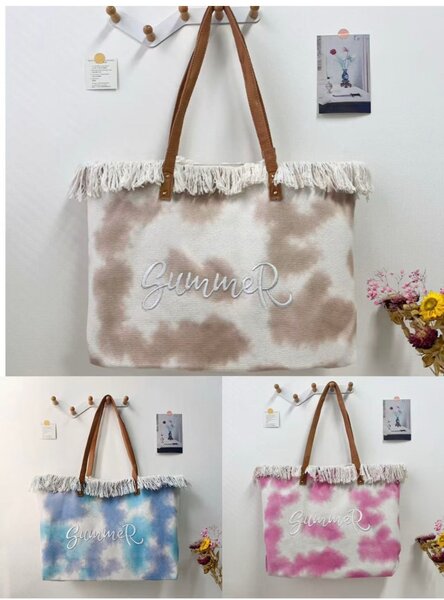 Cabas à franges bohème