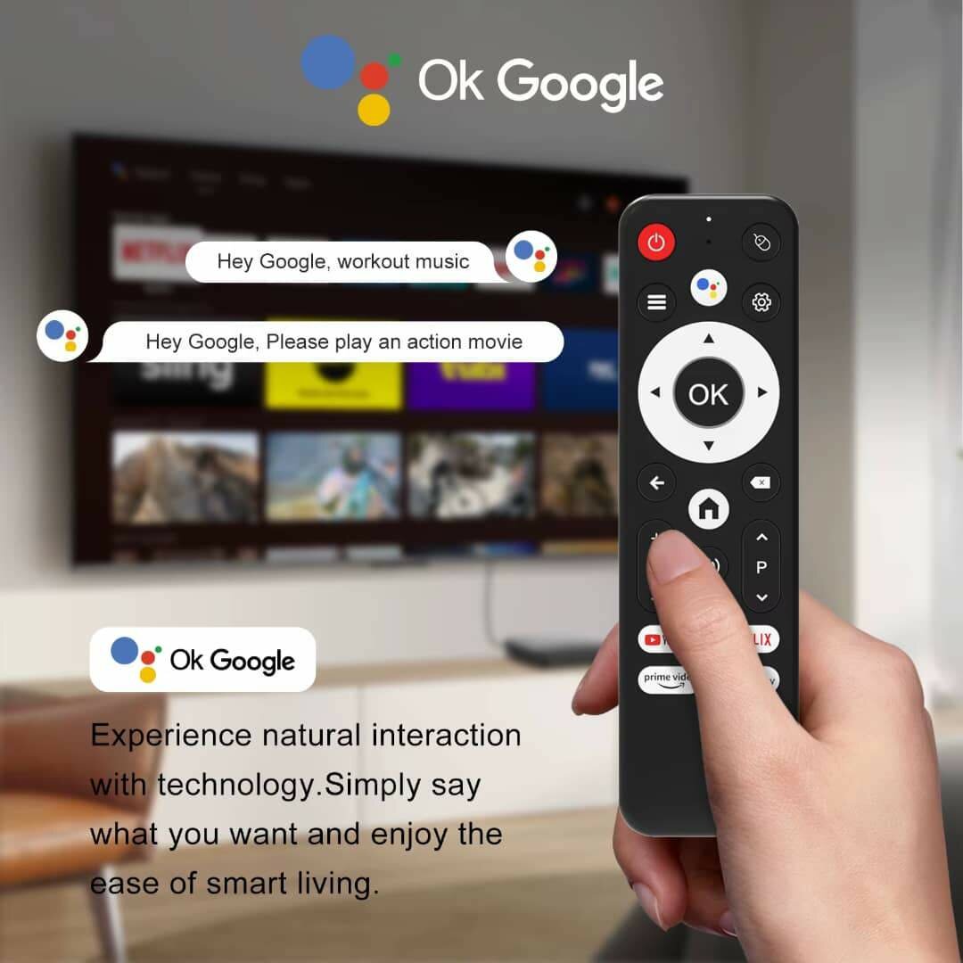 Box TV Android avec Télécommande