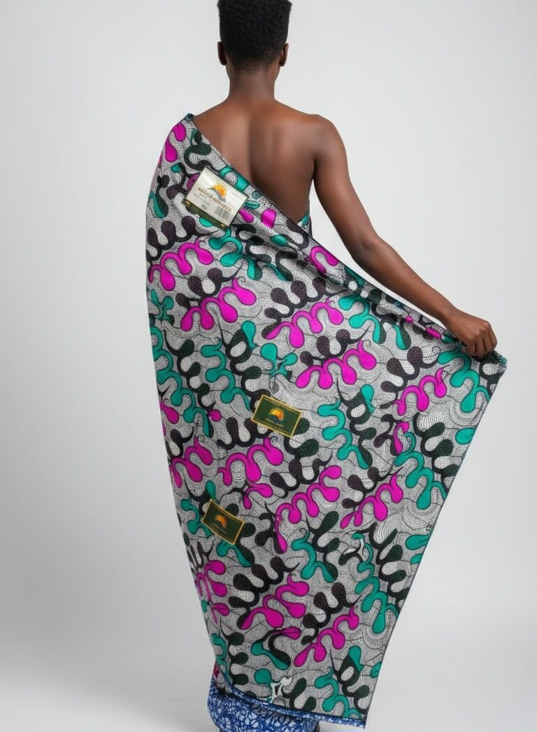 Pagne Wax Éclatant Africain