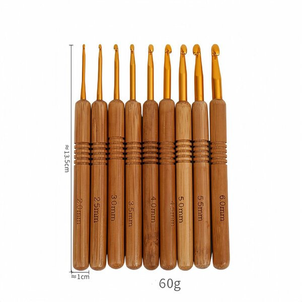 Lot de 9 ensemble de crochet