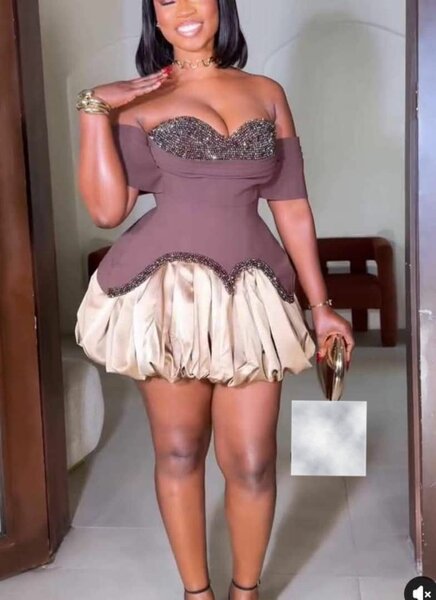 Robe chic bustier soirée