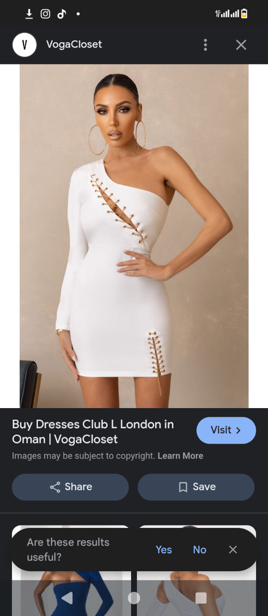 Club l party dress