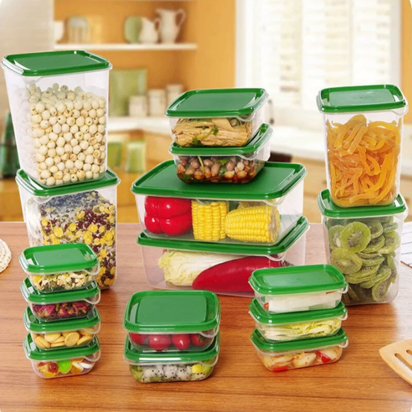 Set de 17 bols alimentaires