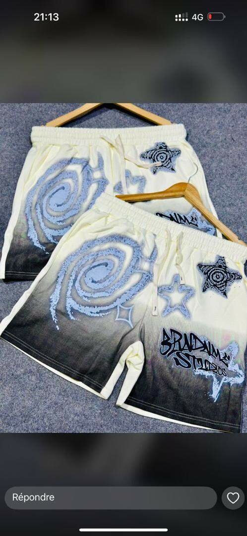 Shorts tendance motifs uniques