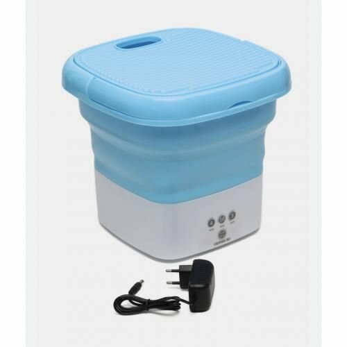 Mini Machine à Laver Portable, Mini Laveuse Et Essoreuse - Bleu