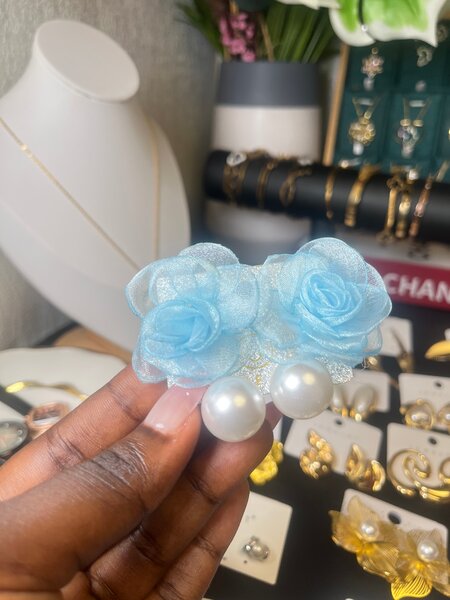 Boucles d'oreilles fleurs élégantes