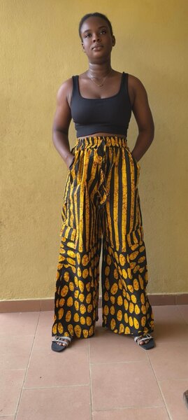 Pantalon Palazzo cargo
