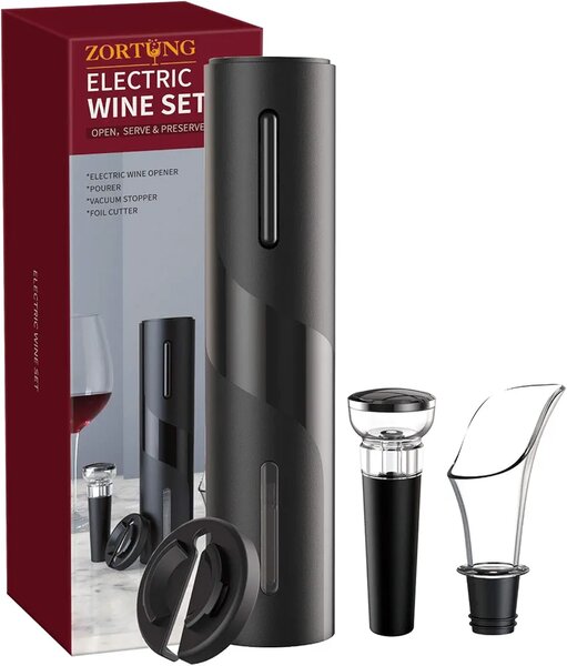 Tire bouchon vin rechargeable