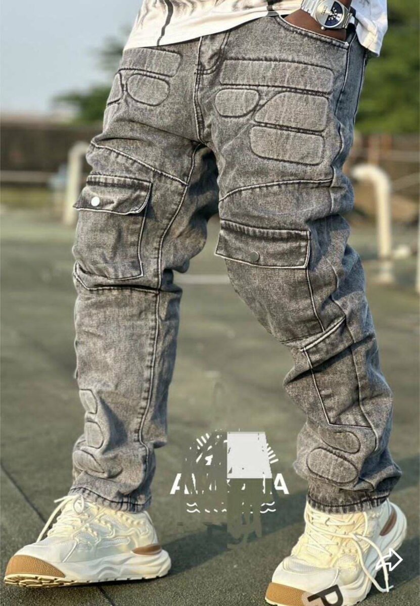 Jean cargo homme stylé