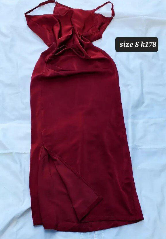 Stylish women's dress red