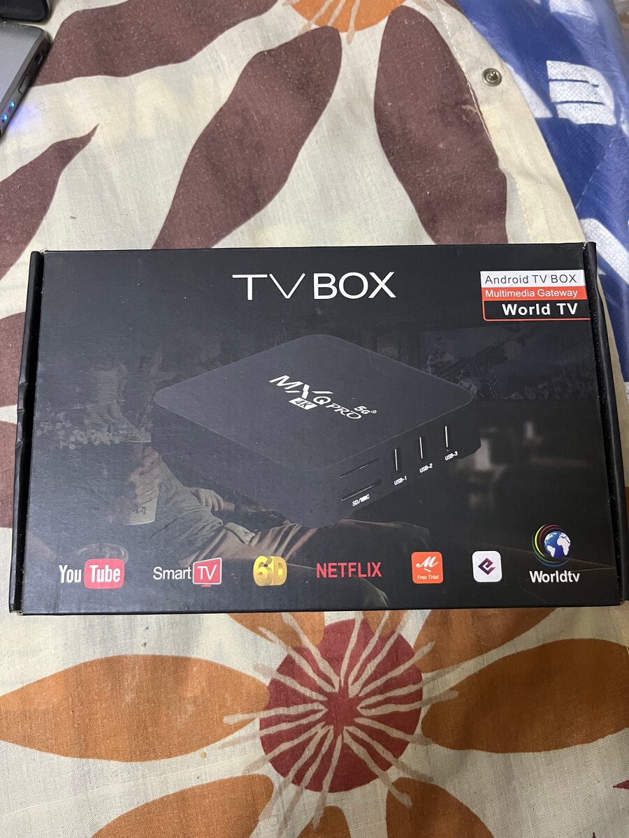 Boîtier TV Android MXQ Pro 4K