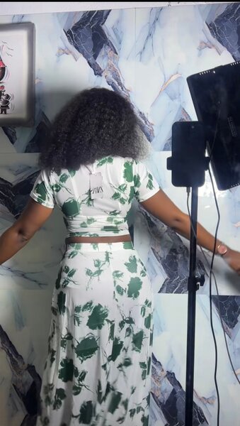 Ensemble chic à motifs floraux