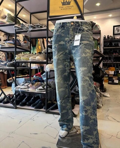 Pantalons Denim Mode Unisexe