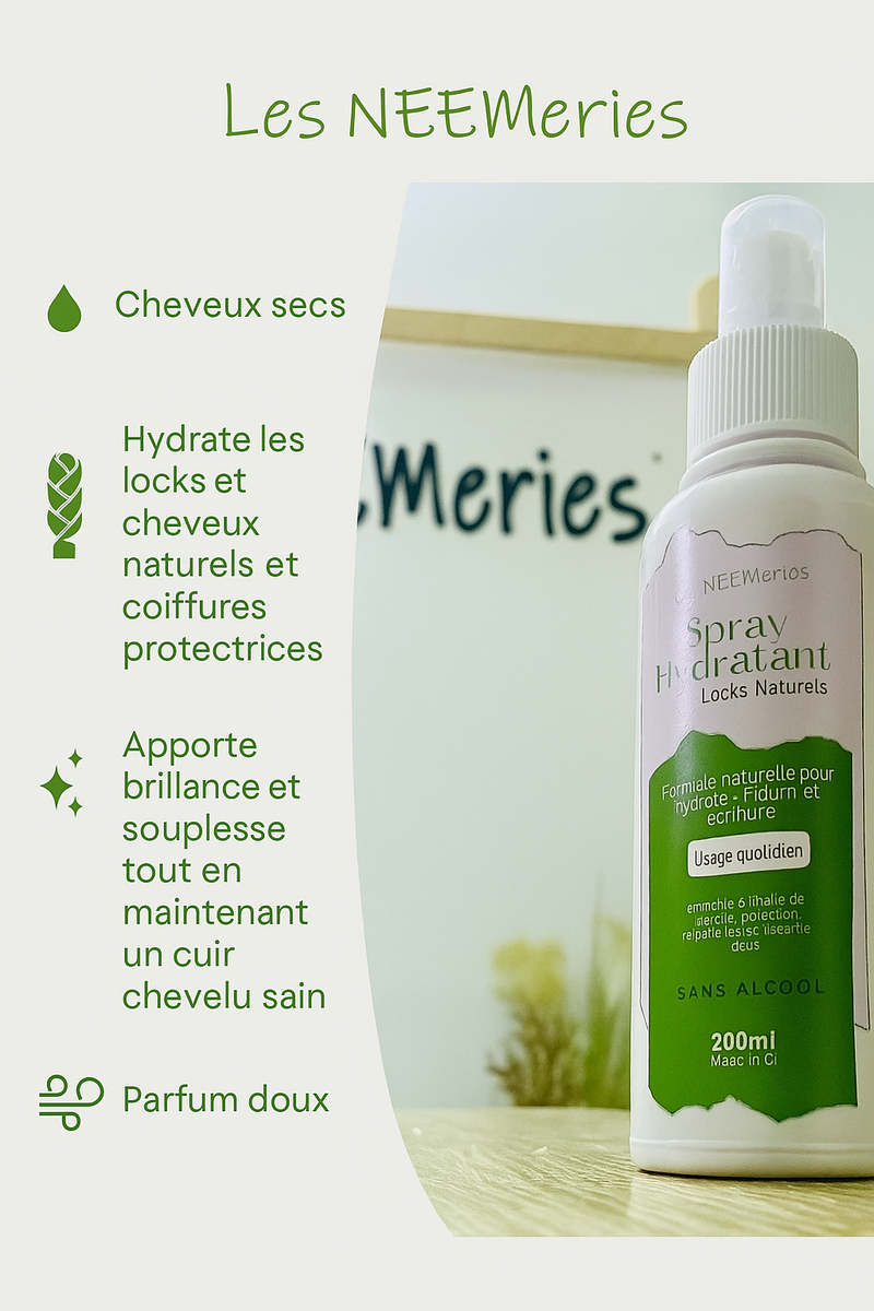 Spray Hydratant Cheveux Secs