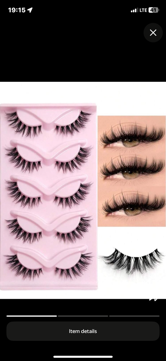 Dramatic Faux Mink Eyelashes Set