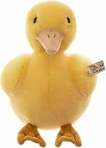 Peluche Canard Jaune Doux