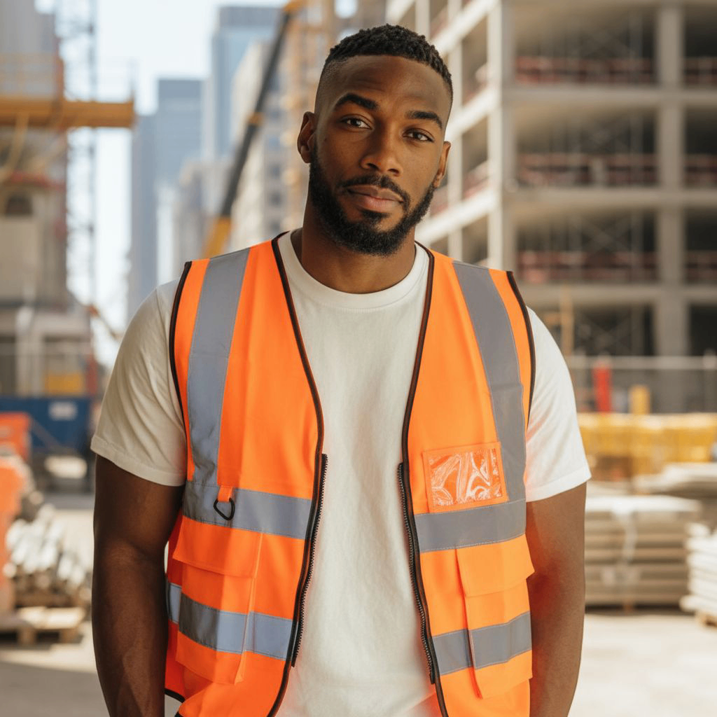 Gilet chasuble fluorescent