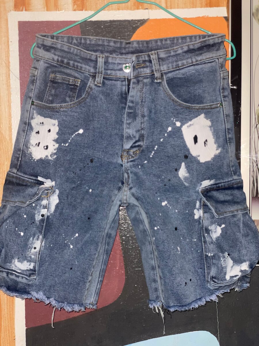 Shorts en jean déchirés tendance