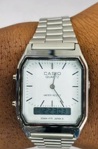 Casio Digital Analogue watch