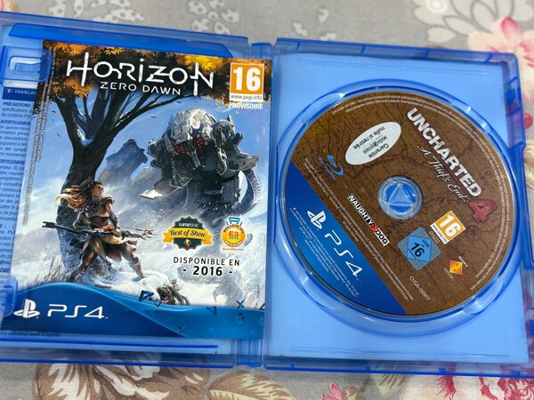 Uncharted 4 jeux ps4