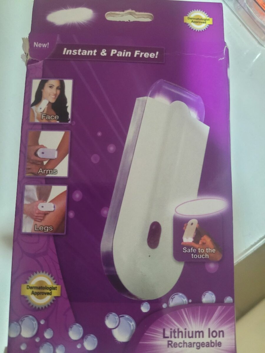 Épilateur Électrique Rechargeable