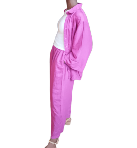 Ensemble Chemise et Pantalon Femme