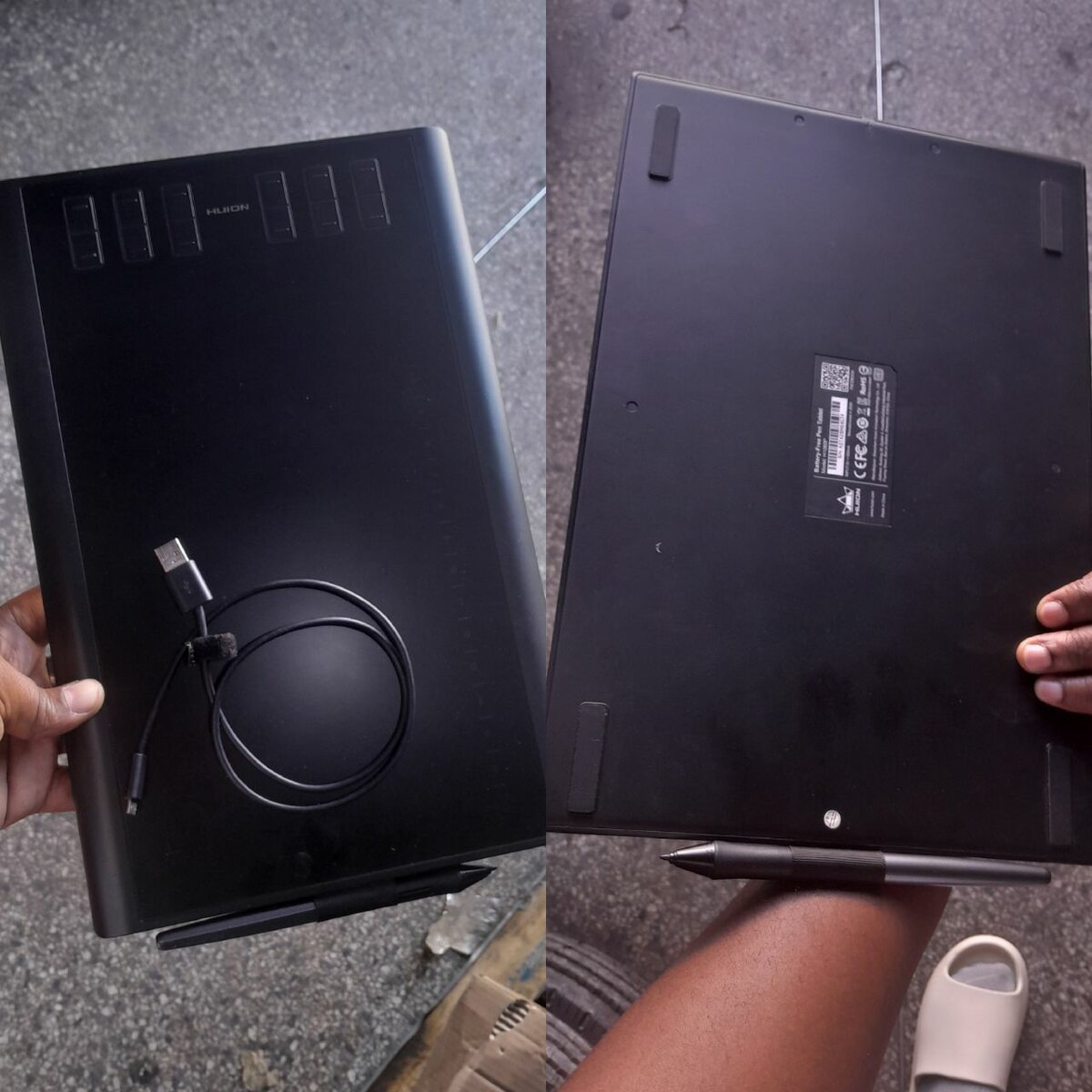 PRE-OWNED HUION GRAPHICS DESIGNING TABLET