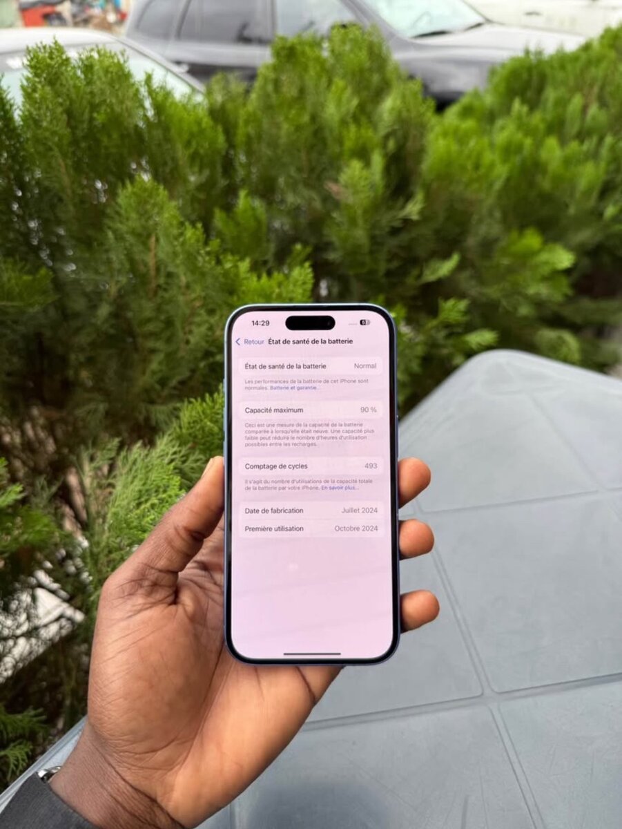 iPhone 16 Bleu 128Go