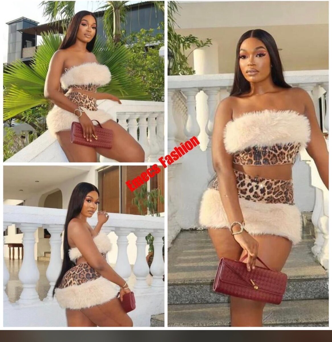 Ensemble Léopard Mode Glamour