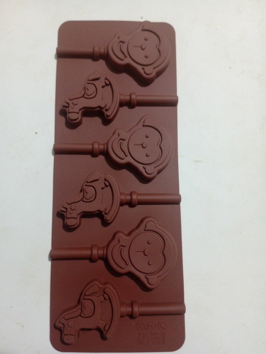 Moule à sucettes en silicone