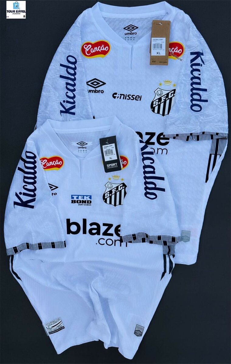 Maillot de Football Santos FC