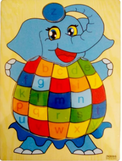 animal shapes English ABC Alphabet Learning Puzzle Jigsaw Intelligence Game Toys Education Children Kids