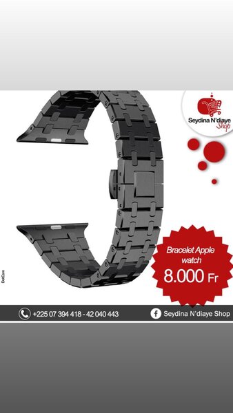 bracelet métal Apple Watch