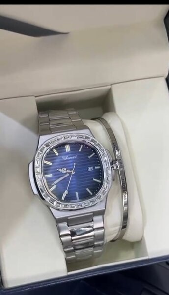 Montre homme élégante acier