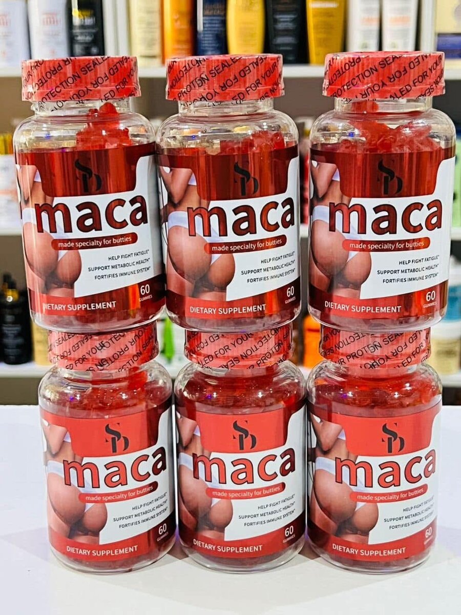 Maca butt enlargement gummies