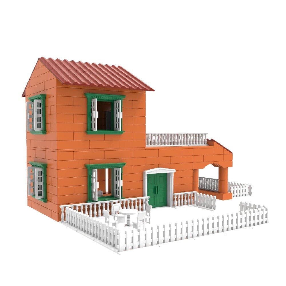 Maison de jeu en blocs