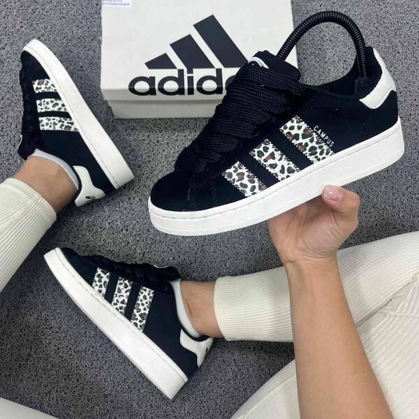 Sneakers noirs Adidas femme