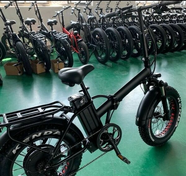 Vélo Électrique Pliable - Noir