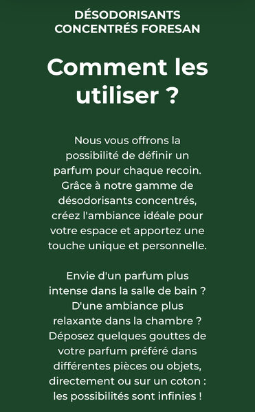 Désodorisants pour la maison