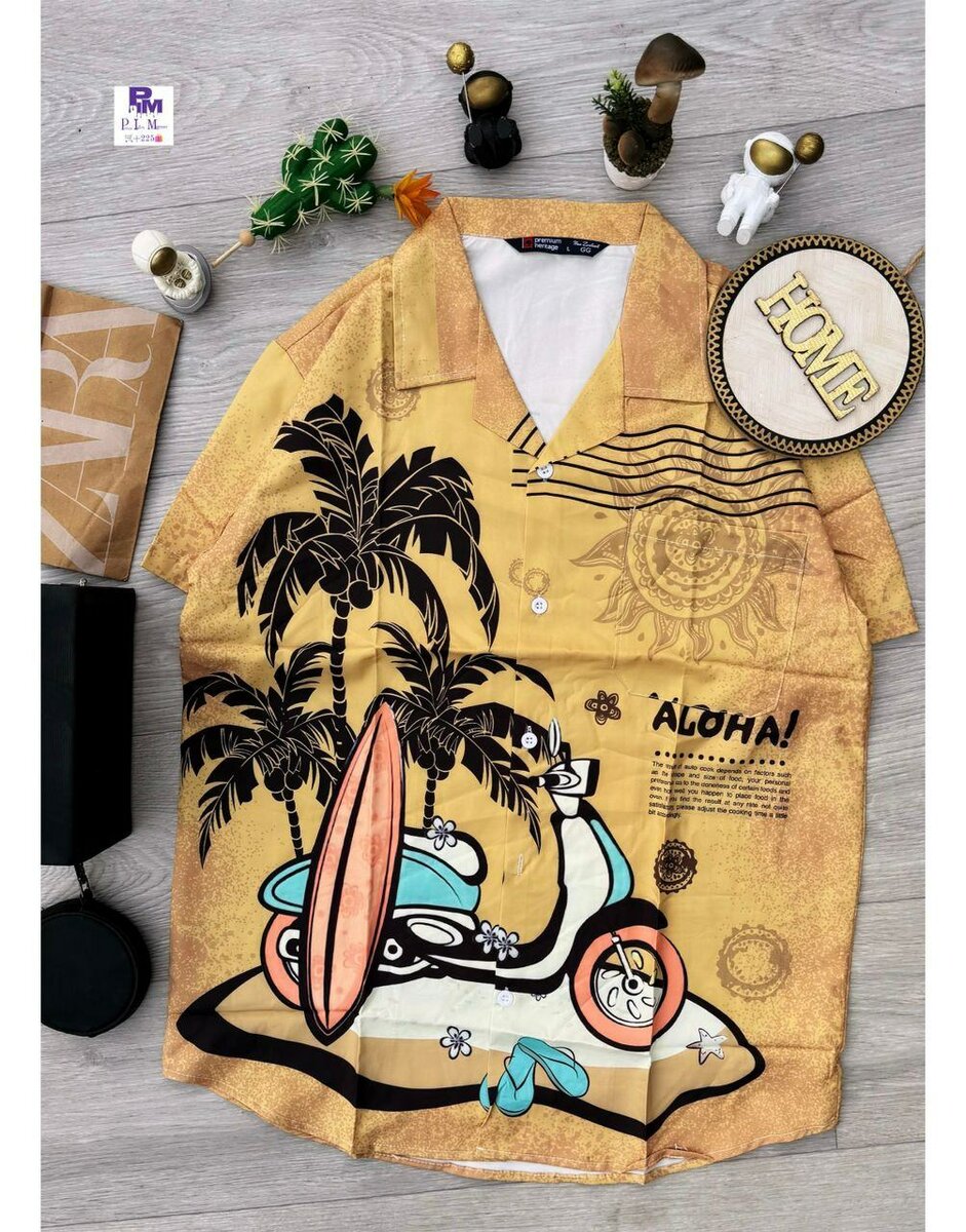 Chemise Aloha Surf Bohème