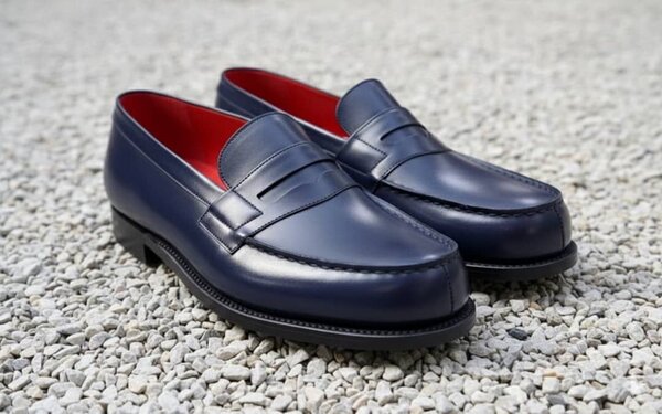 Mocassins élégants en cuir