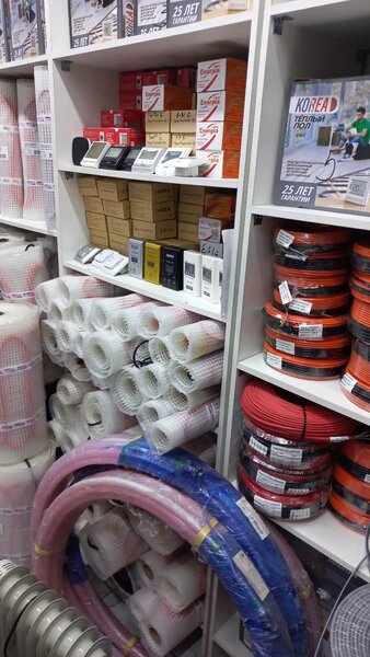 Теплые полы всех видов