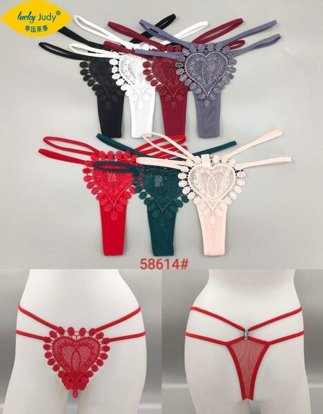 String femme dentelle sexy