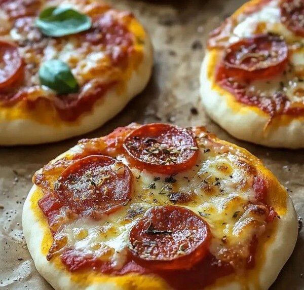 Mini pizzas savoureuses